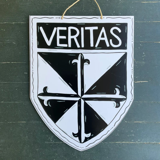 Dominican High School Crest Door Hanger