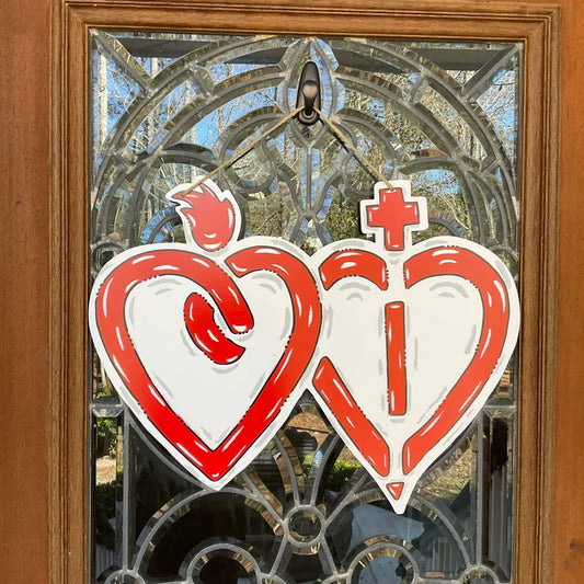 Sacred Heart High School Door Hanger