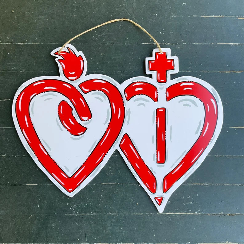 Sacred Heart High School Door Hanger