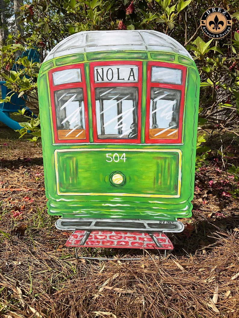 Streetcar Nola Yard Stake