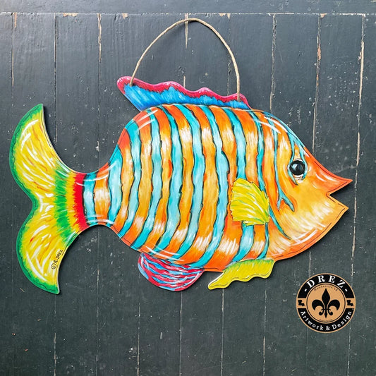 Fish Tropical Door Hanger