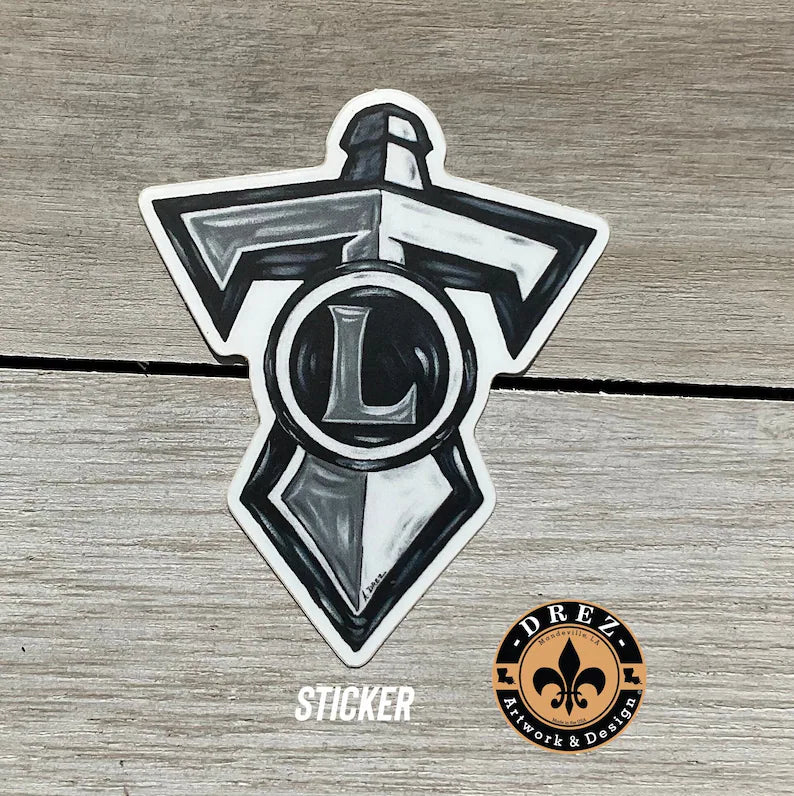 Lakeshore Titans High School Sticker