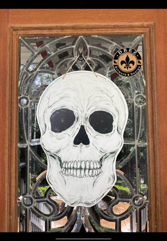 Sugar Skull Door Hanger