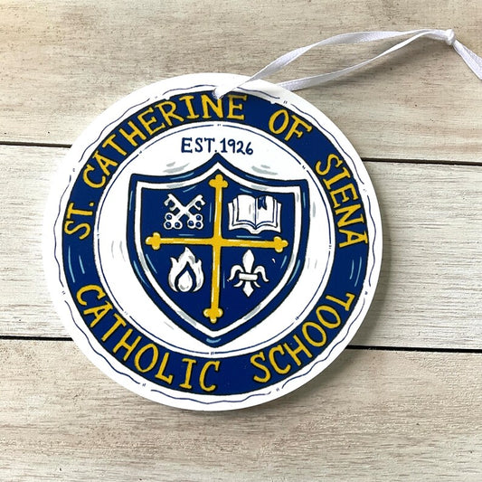 St. Catherine of Sienna School Ornament