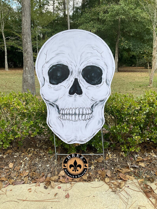 Sugar Skull Yard Stake