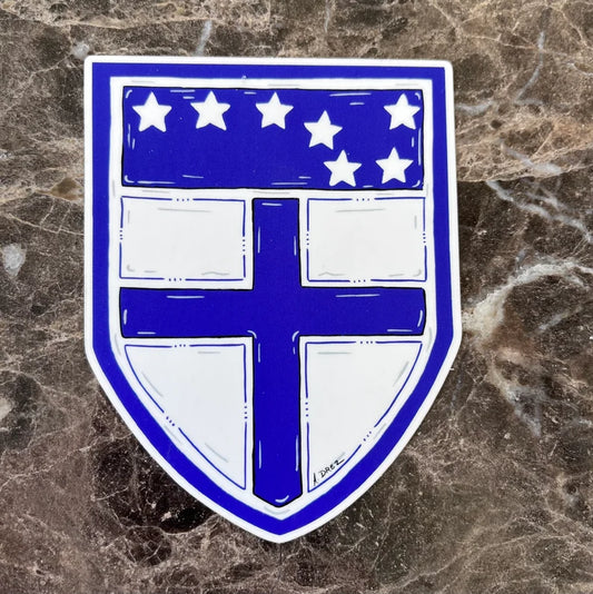Ursuline Academy Crest Sticker
