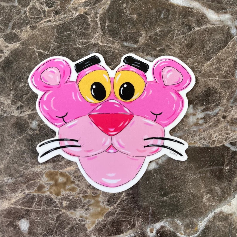 Pink Panther- Mount Carmel Academy Sticker