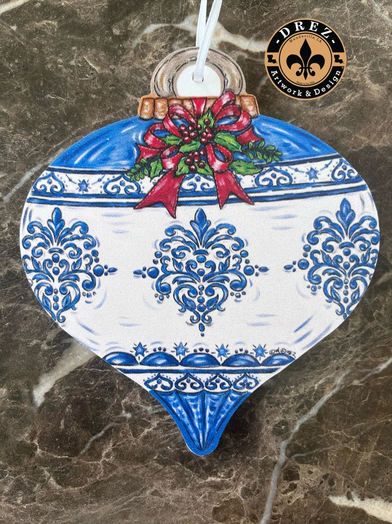 Christmas Chinoiserie Ornament