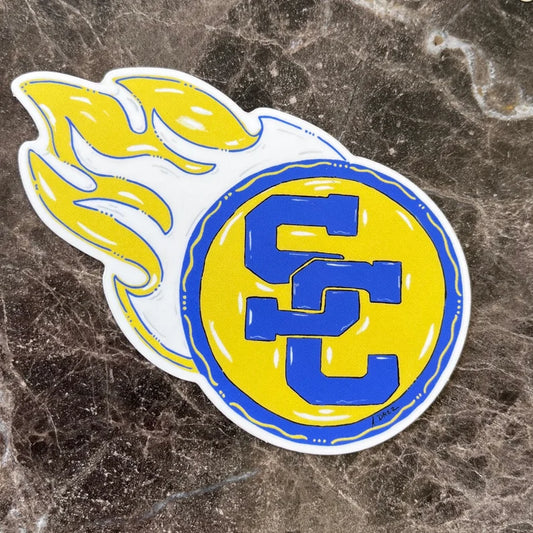 St. Charles High School Comets Sticker