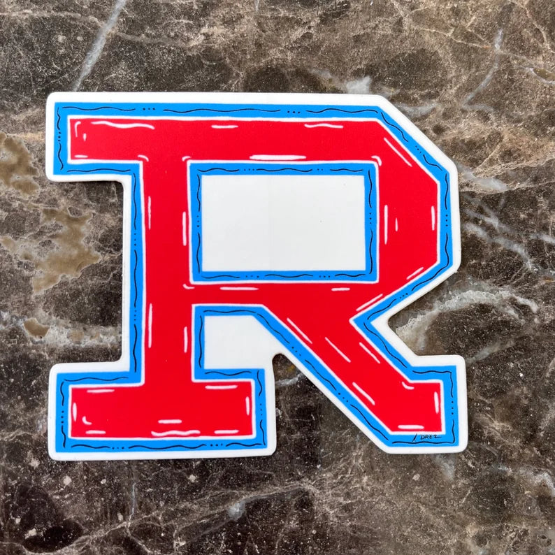Archbishop Rummel "R" Sticker
