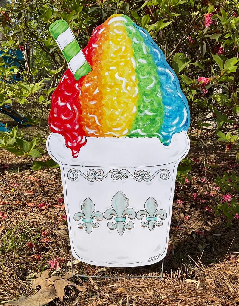 Snowball w/FDL Yard Stake