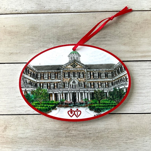 Sacred Heart High School Portrait Ornament