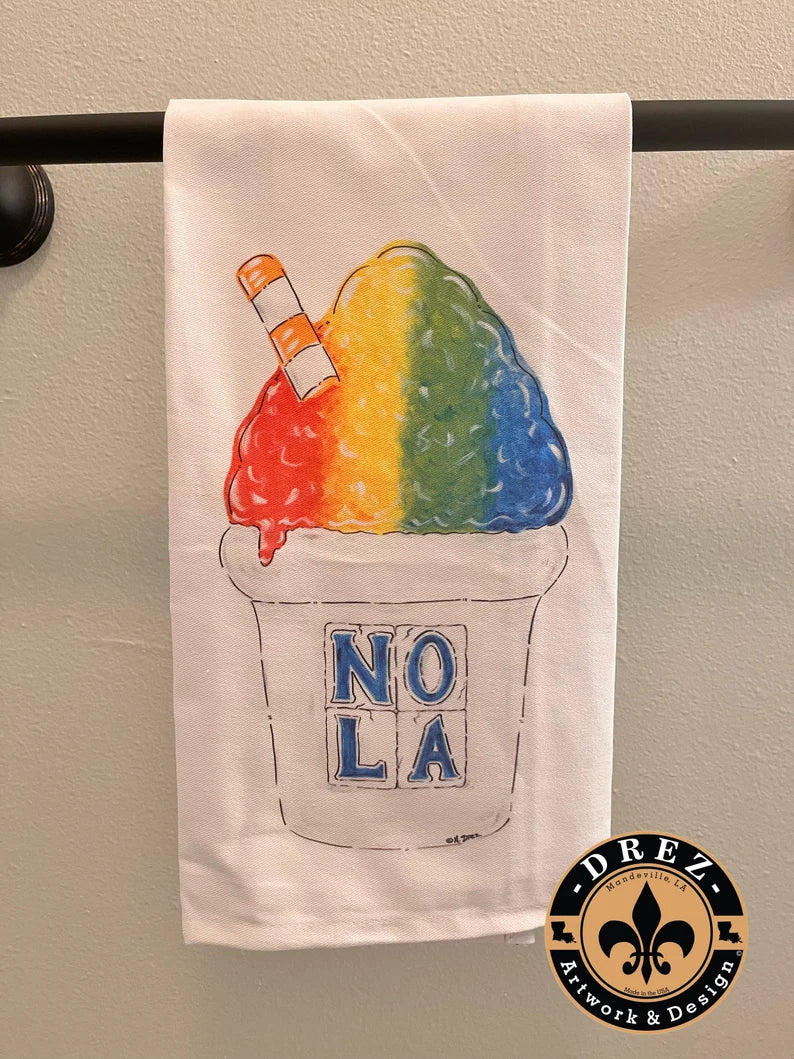 Snowball Nola Tea Towel