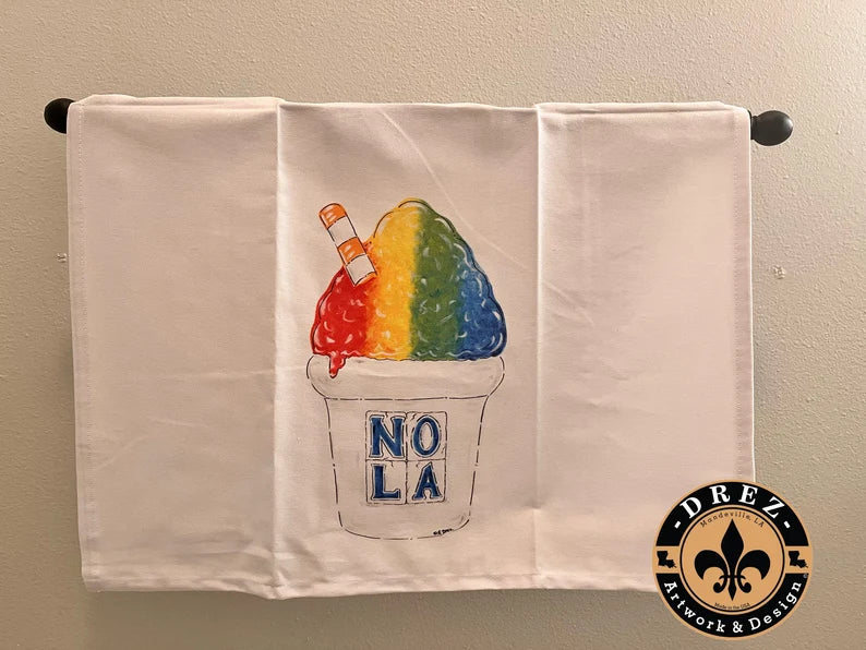 Snowball Nola Tea Towel