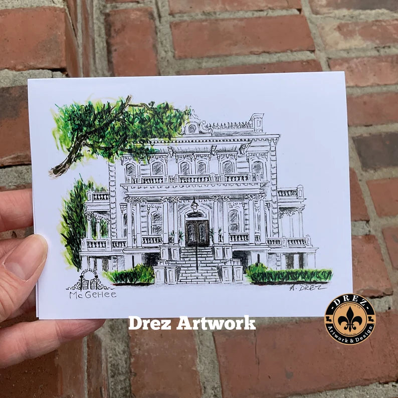 Mc Gee School Notecards
