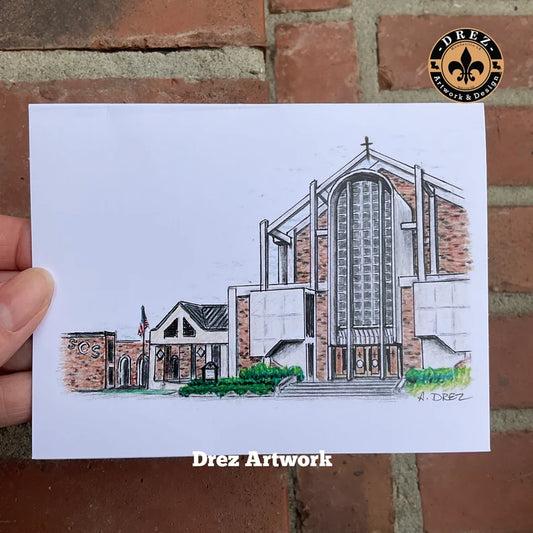 St. Catherine of Sienna Church Notecards