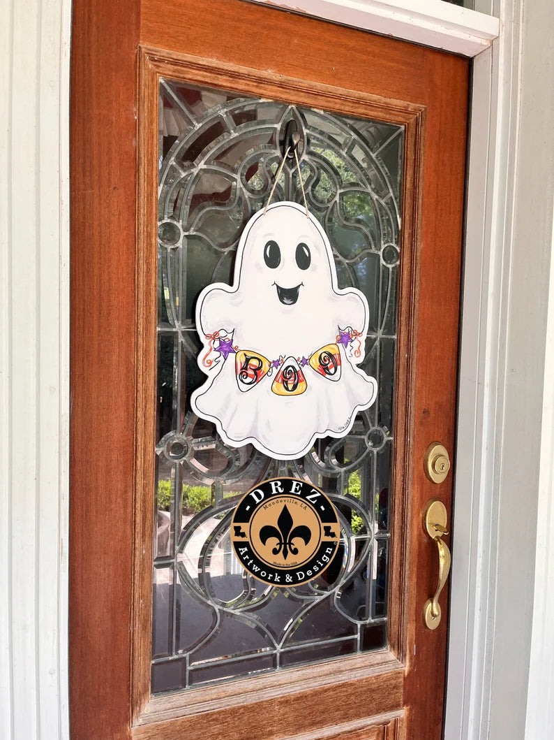 Ghost Boo Door Hanger