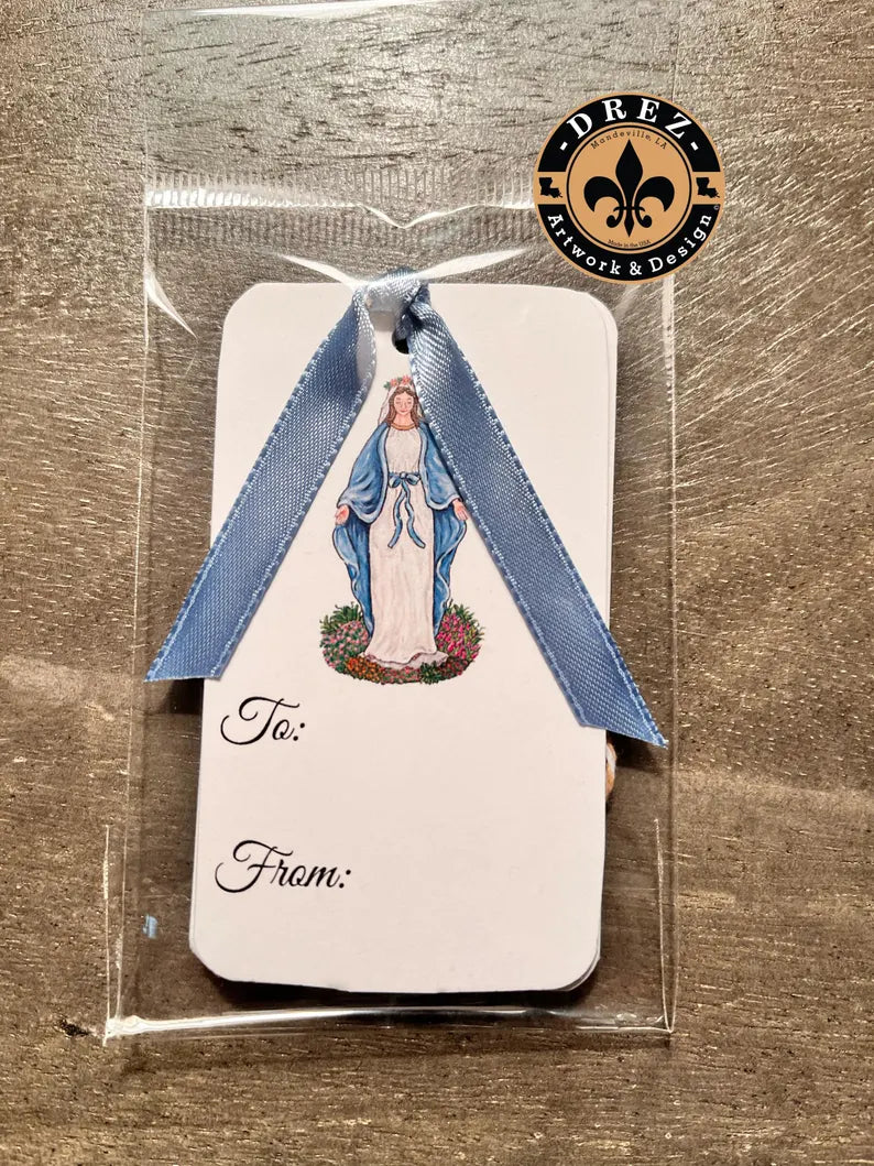 Blessed Mother Mary Gift Tags