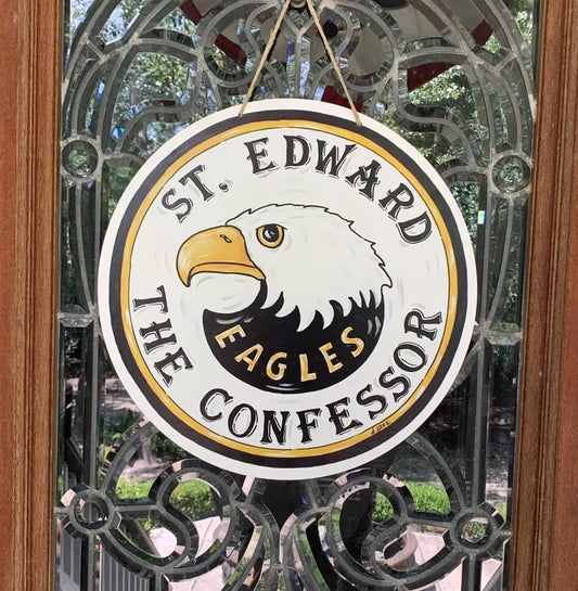 St. Edward The Confessor Eagle Door Hanger
