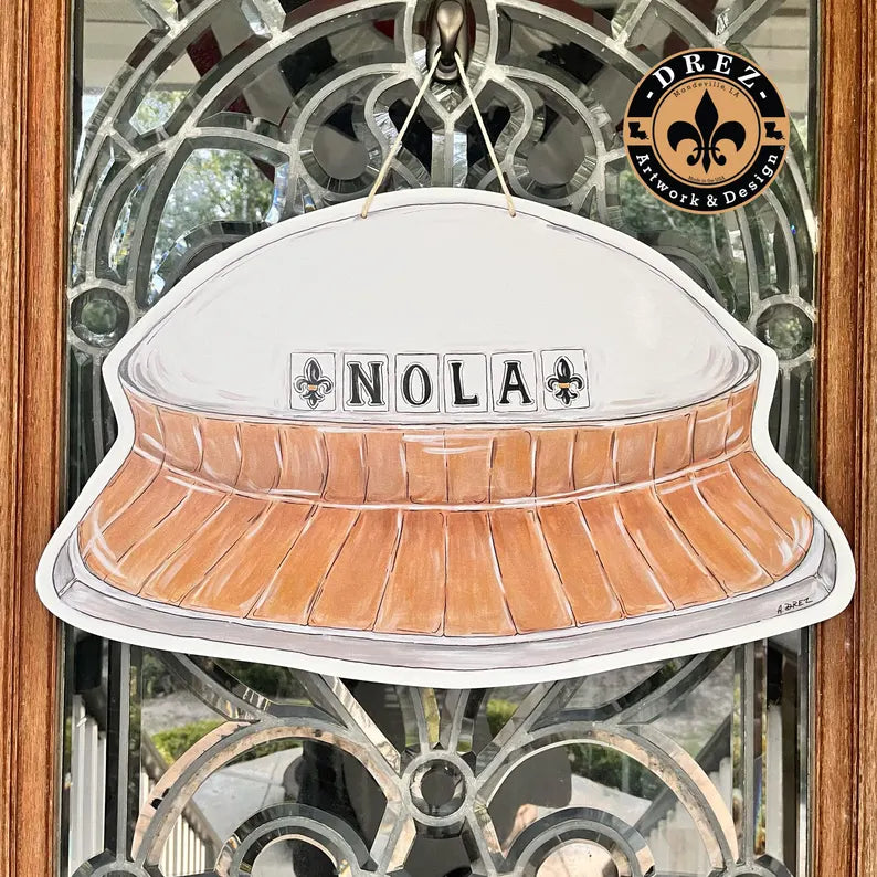 Superdome Door Hanger