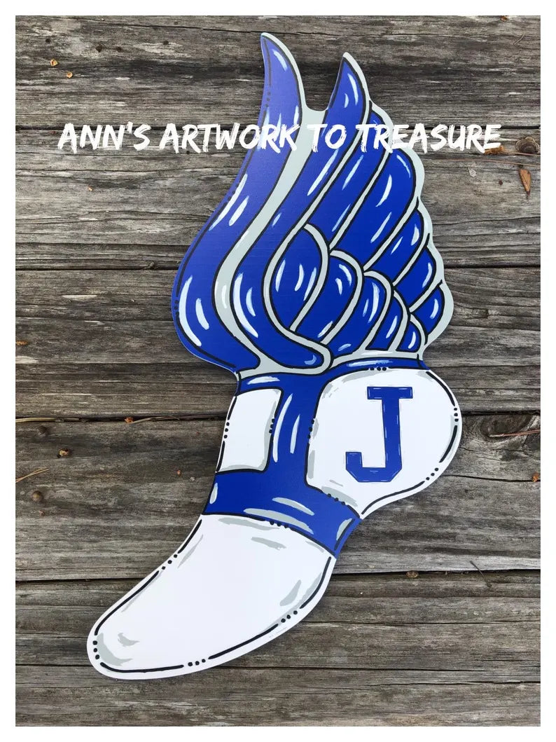 Jesuit High School Track Door Hanger