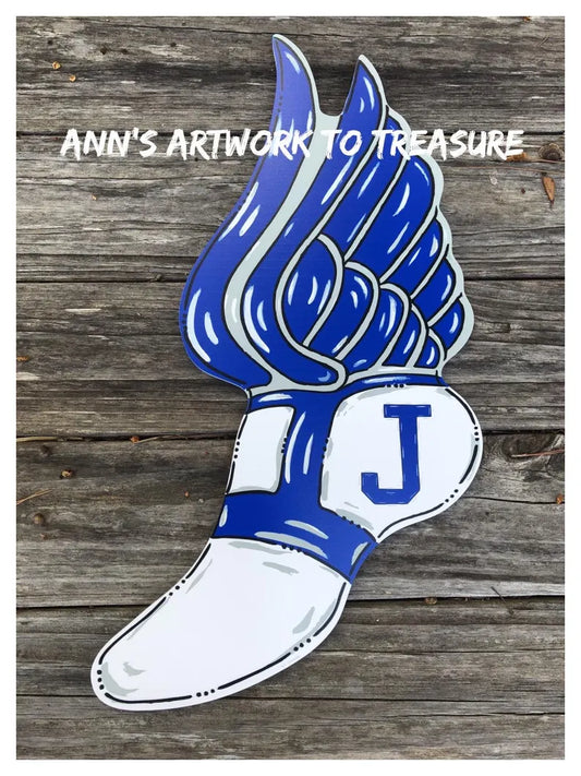Jesuit High School Track Door Hanger