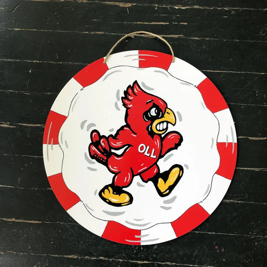 Our Lady of the Lake Cardinal Door Hanger