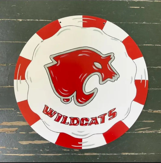 Destrahan Wildcats Door Hanger