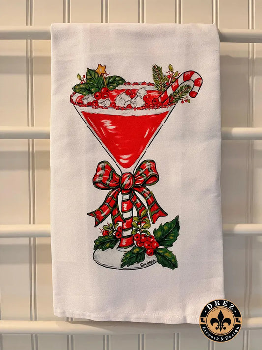 Peppermint Martini Tea Towel