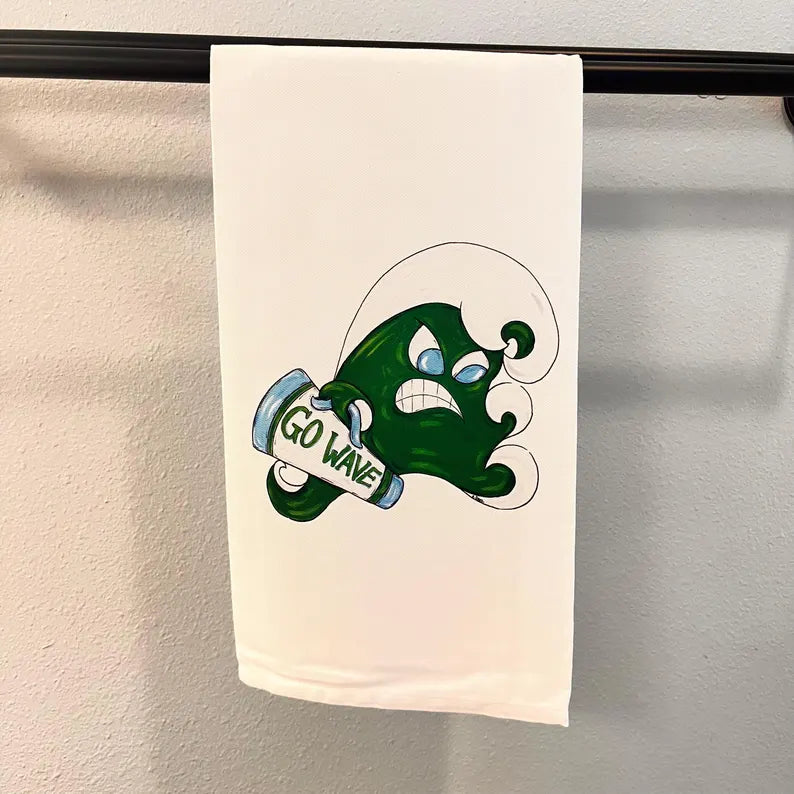 Go Wave Tea Towel