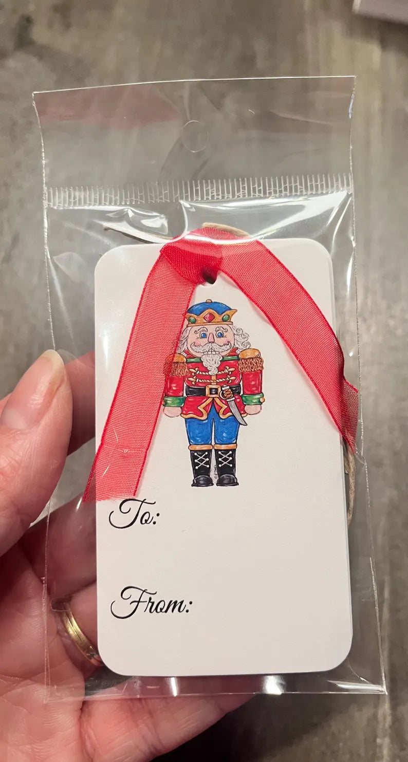 Christmas Nutcracker Gift Tags