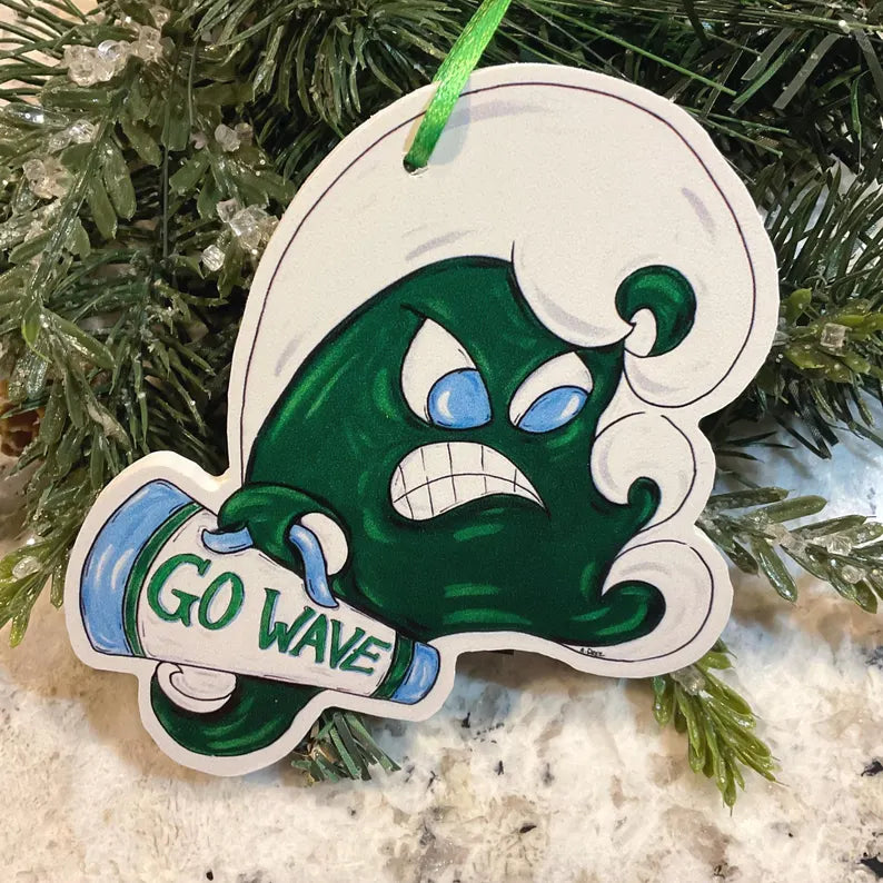 Go Wave Ornament
