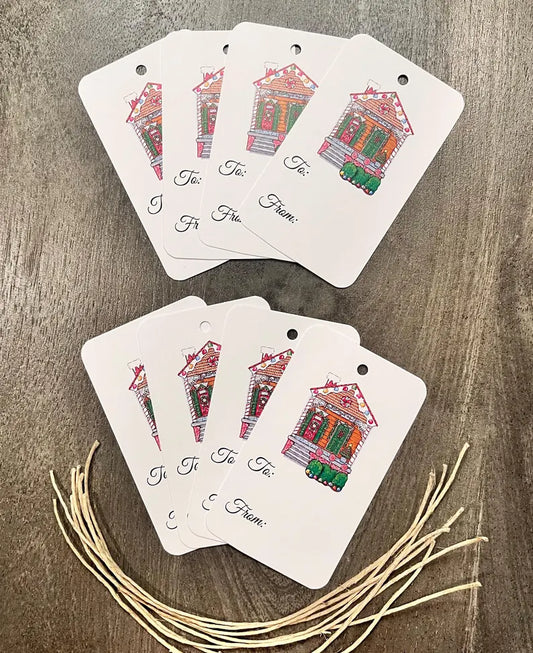 Gingerbread House Gift Tags