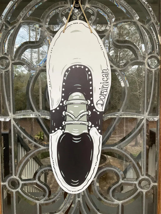 Dominican High School Shoe Door Hanger