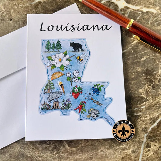 Louisiana Icon Notecards