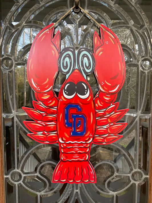 Crawfish Country Day School Door Hanger