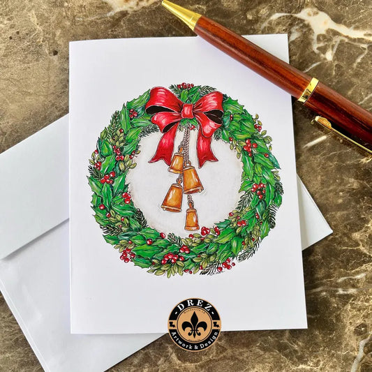 Christmas Wreath Notecards