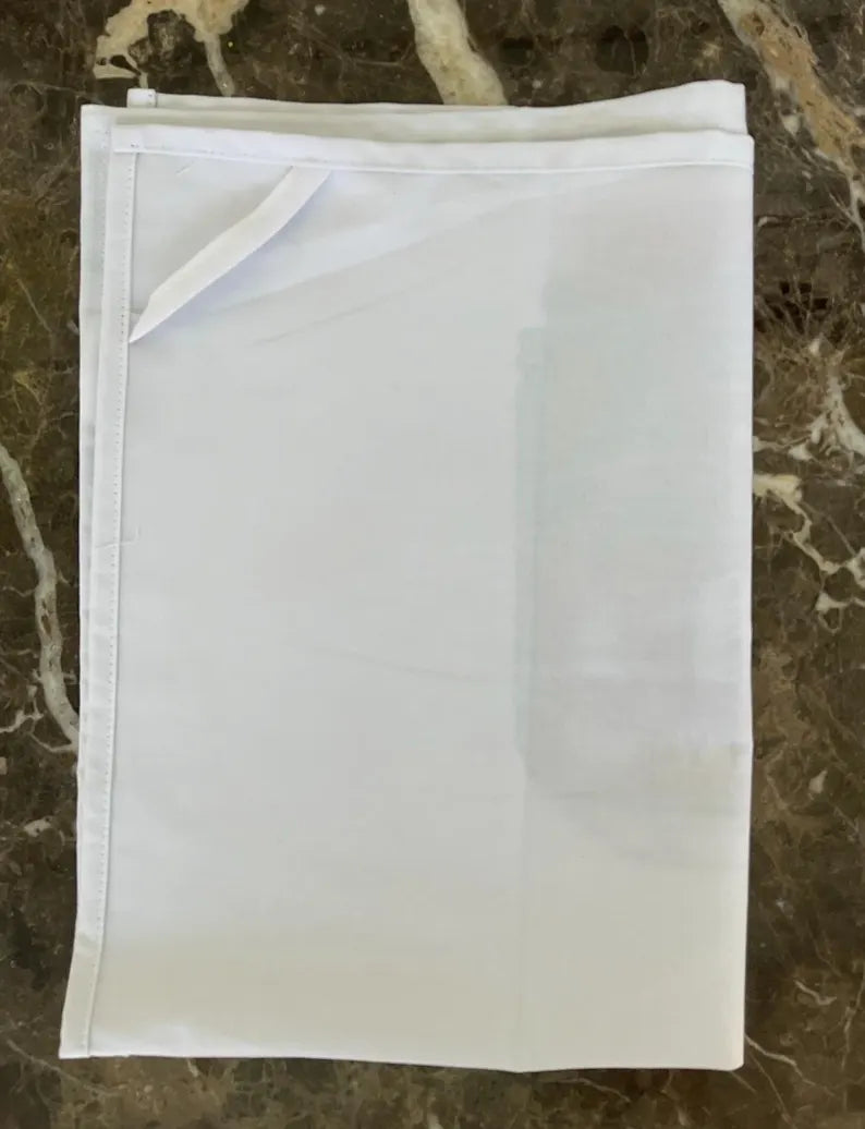 Hydrangea Mason Jars "Home" Tea Towel