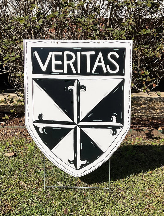 Dominican High School Crest Yard Stake