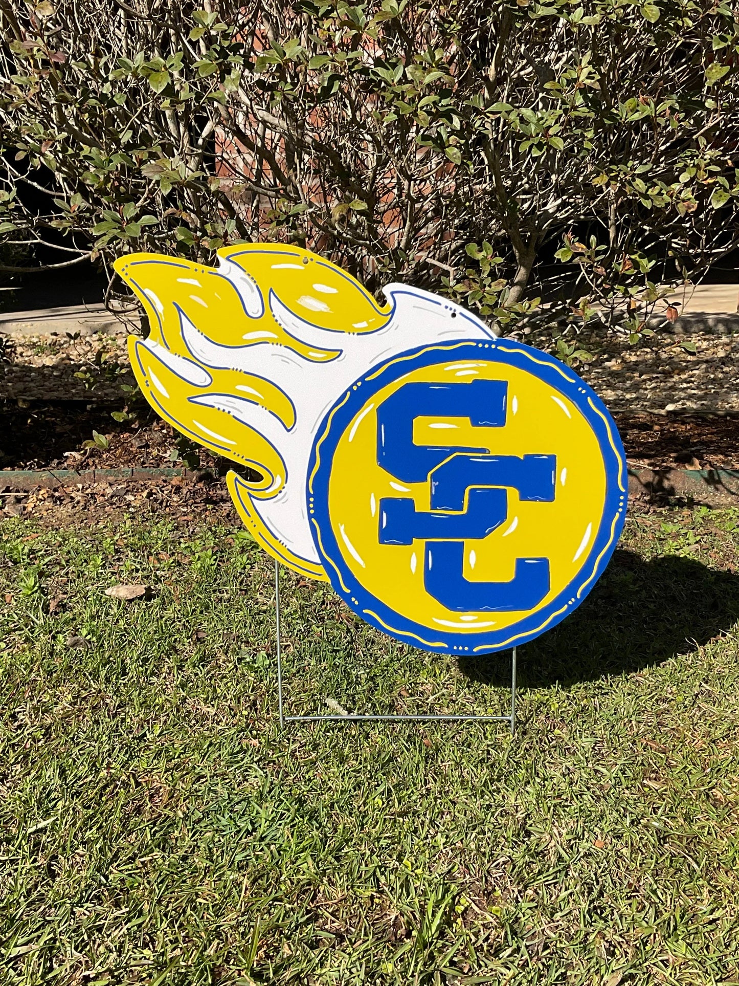 St. Charles High School Comets Yard Stake