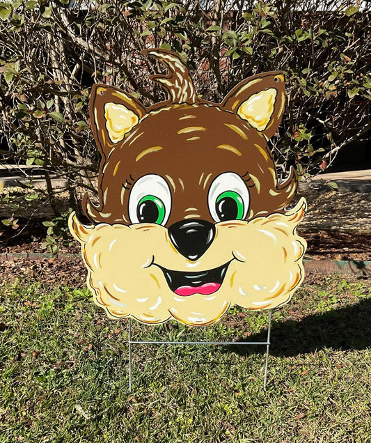 Chapelle High School Chipmunk Yard Stake