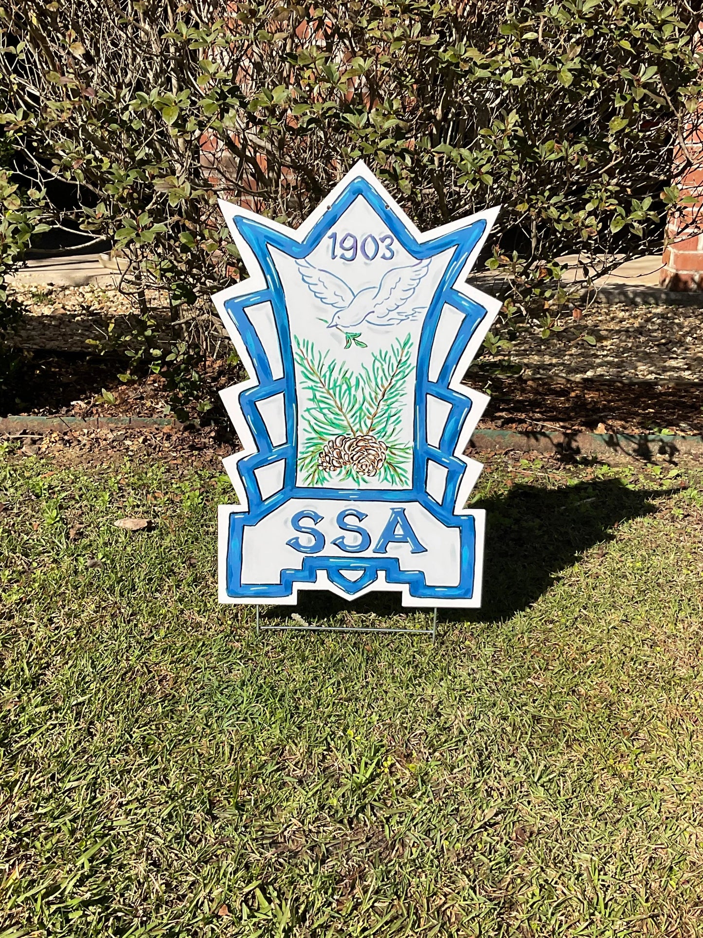 St. Scholastica Academy Yard Stake