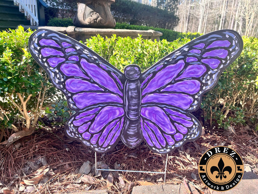 Butterfly- Mount Carmel Academy Yard Stake
