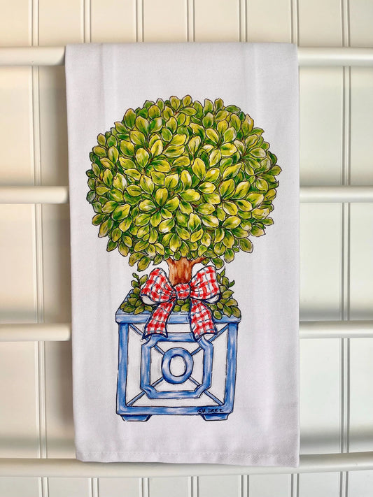 Topiary Tea Towel