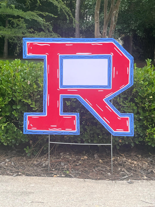Archbishop Rummel "R" Yard Stake