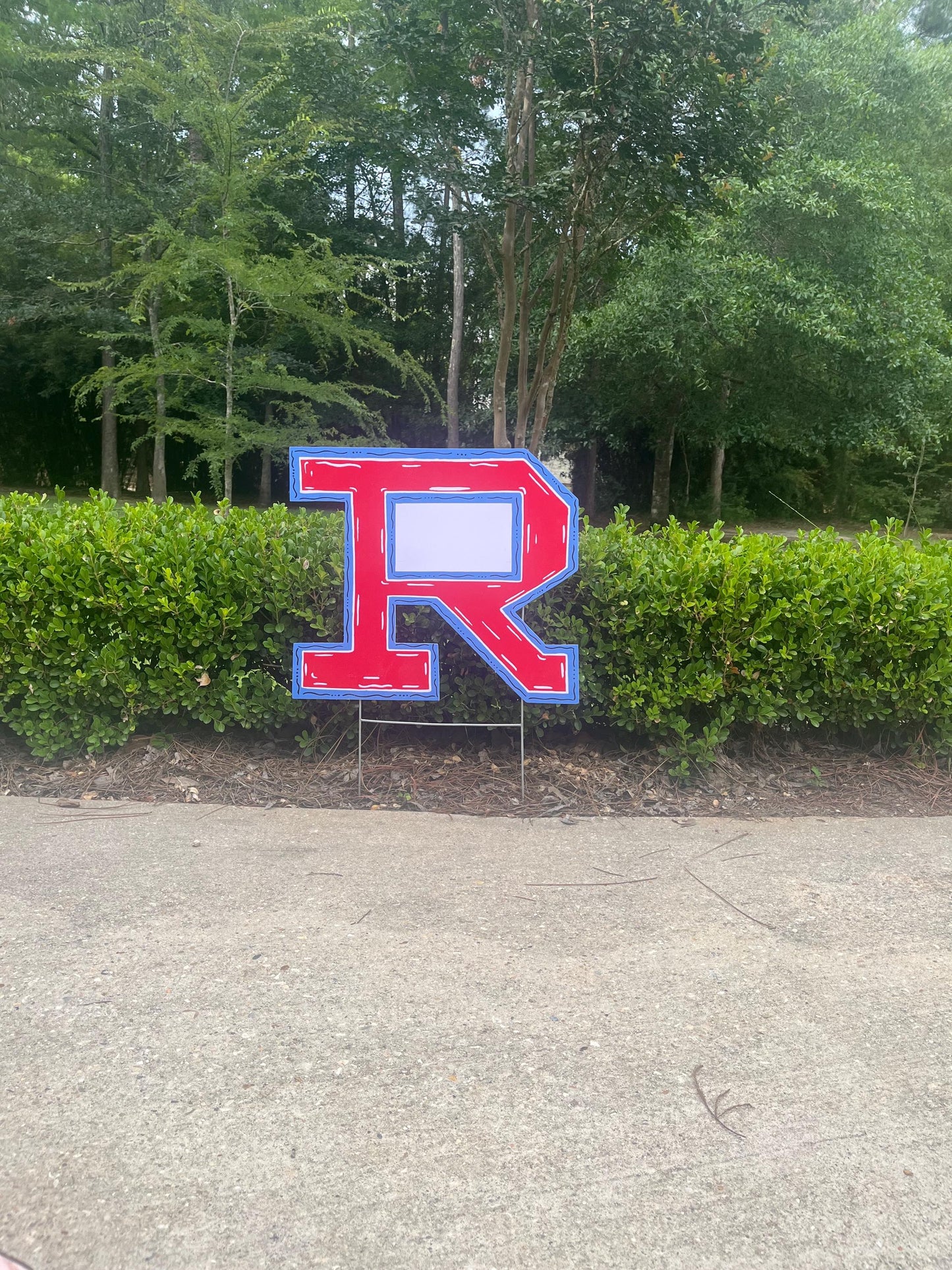Archbishop Rummel "R" Yard Stake