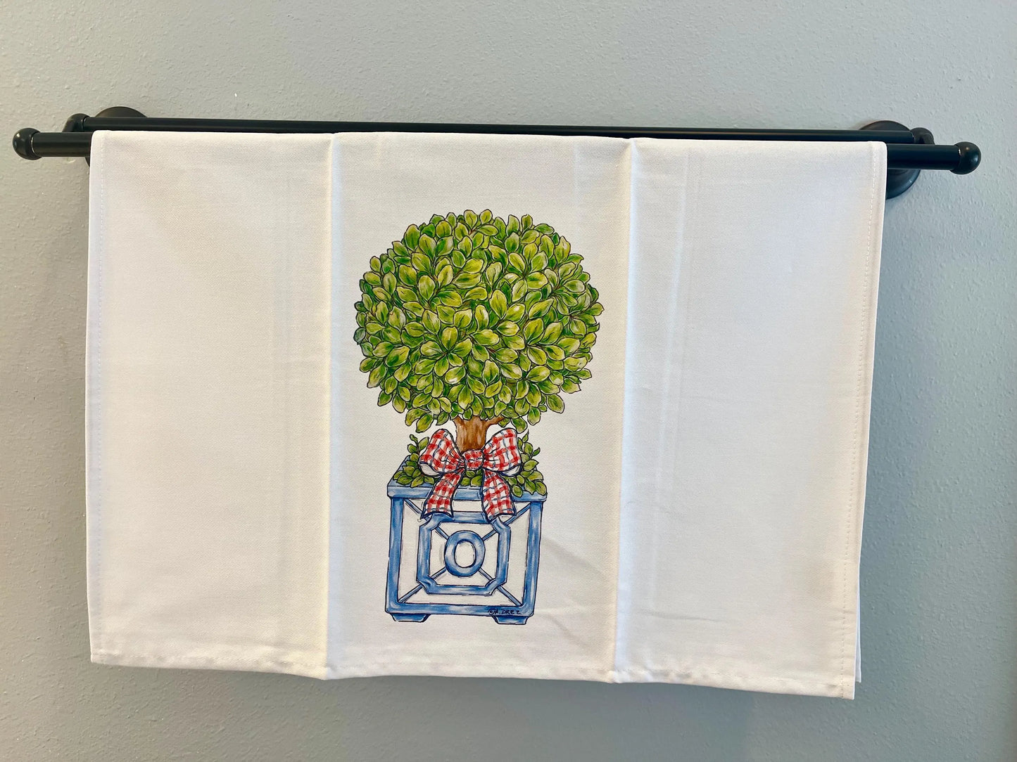 Topiary Tea Towel