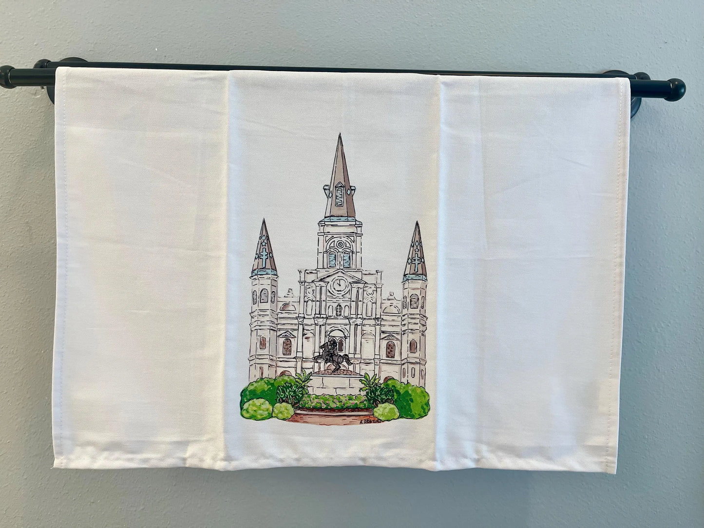 St. Louis Cathedral Tea Towel