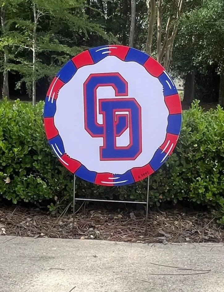 Country Day School Yard Stake