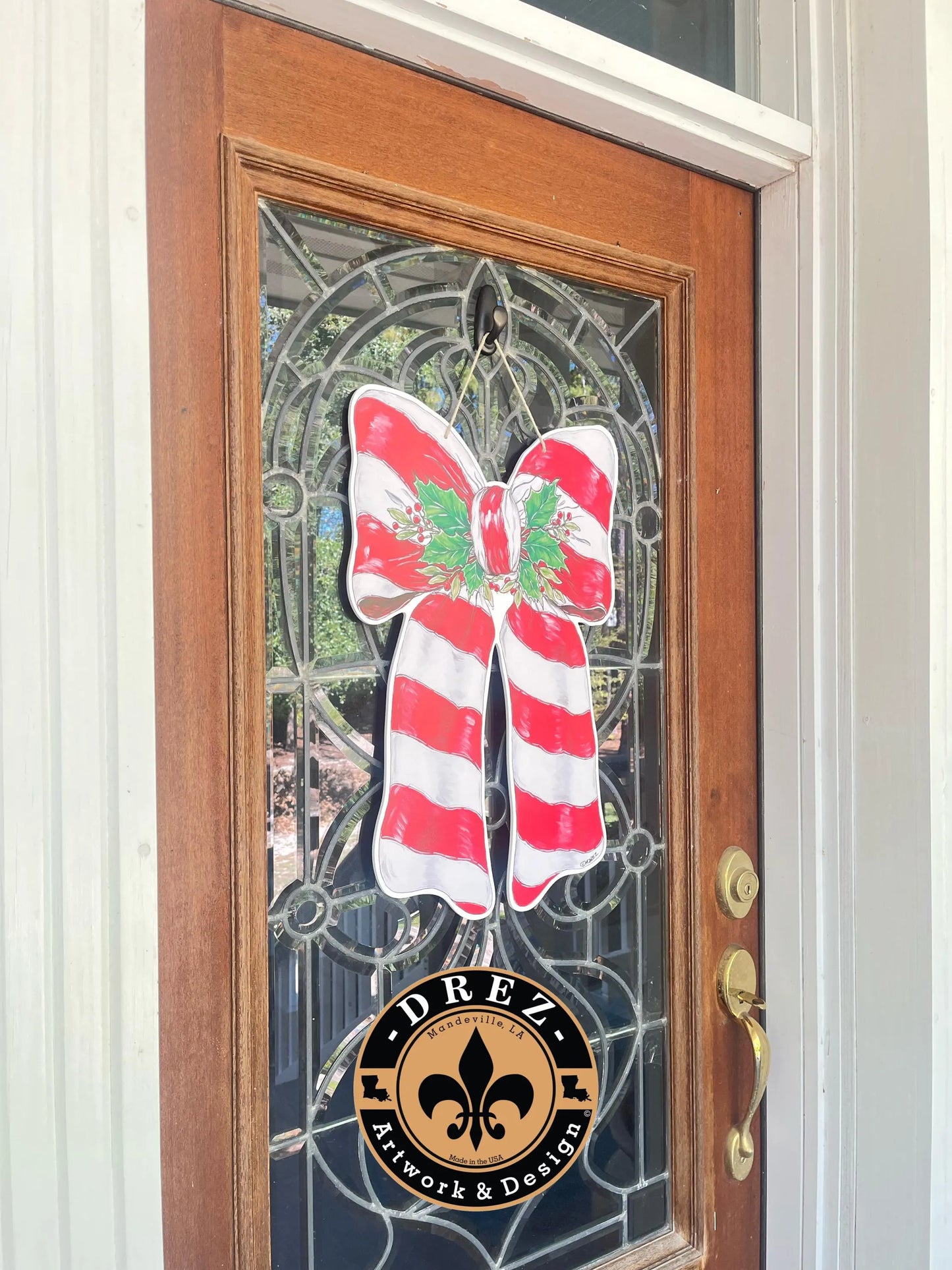 Christmas Bow Door Hanger (Copy)